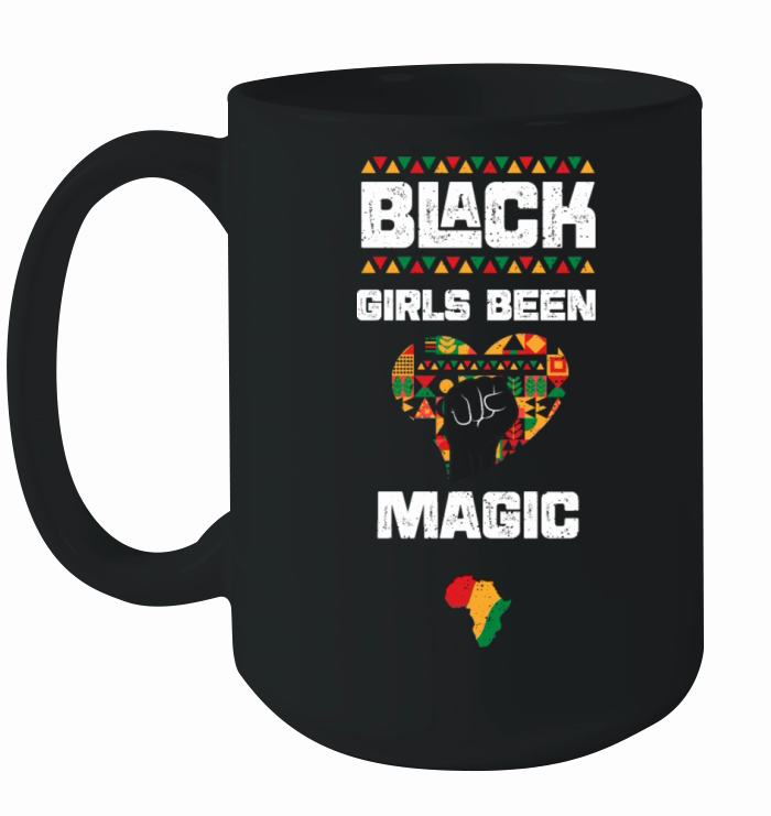 Black Girls Been Magic Ceramic Mug