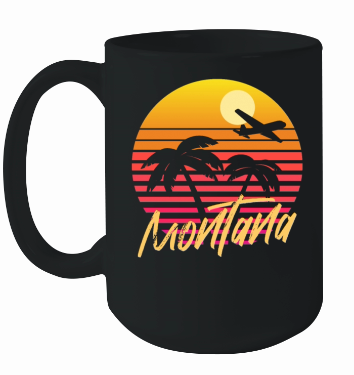 Montana Usa Staate Ceramic Mug