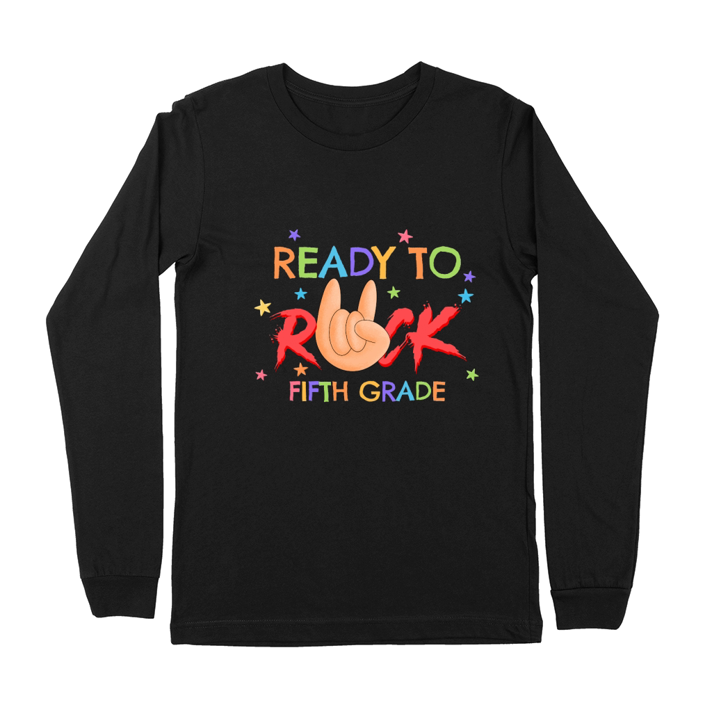 Im ready to rock fifth grade Premium Long Sleeve