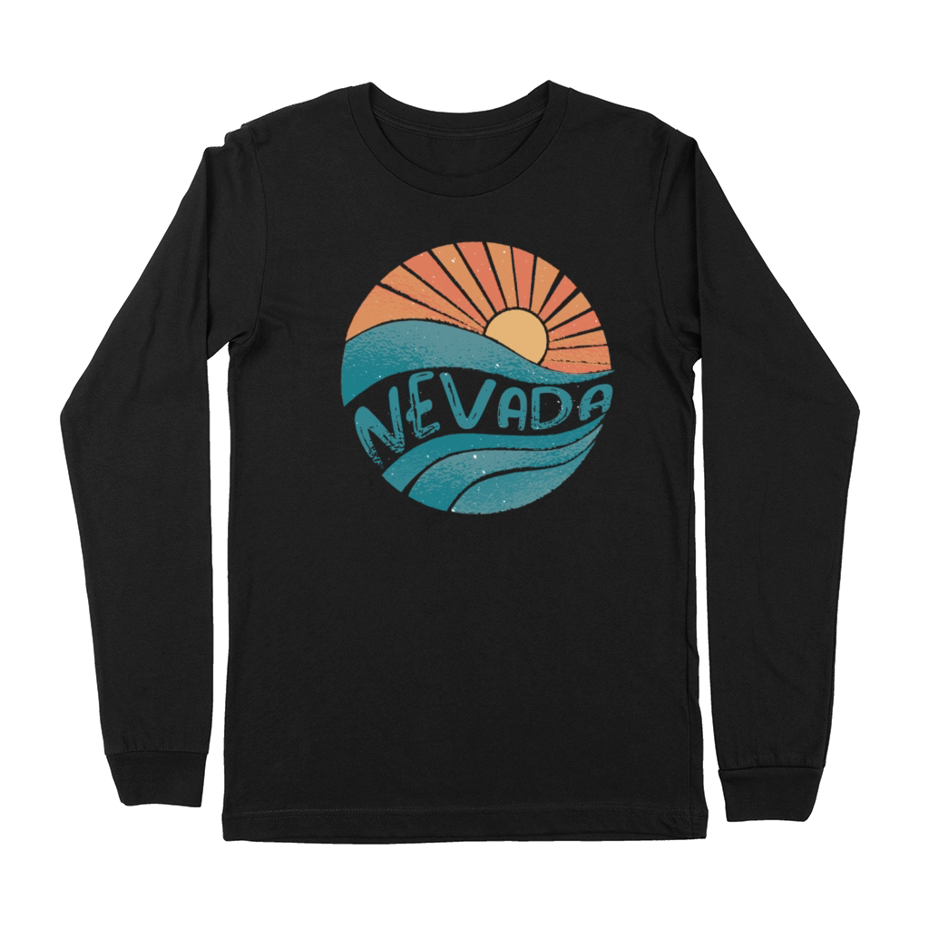 Nevada Usa Staate Premium Long Sleeve
