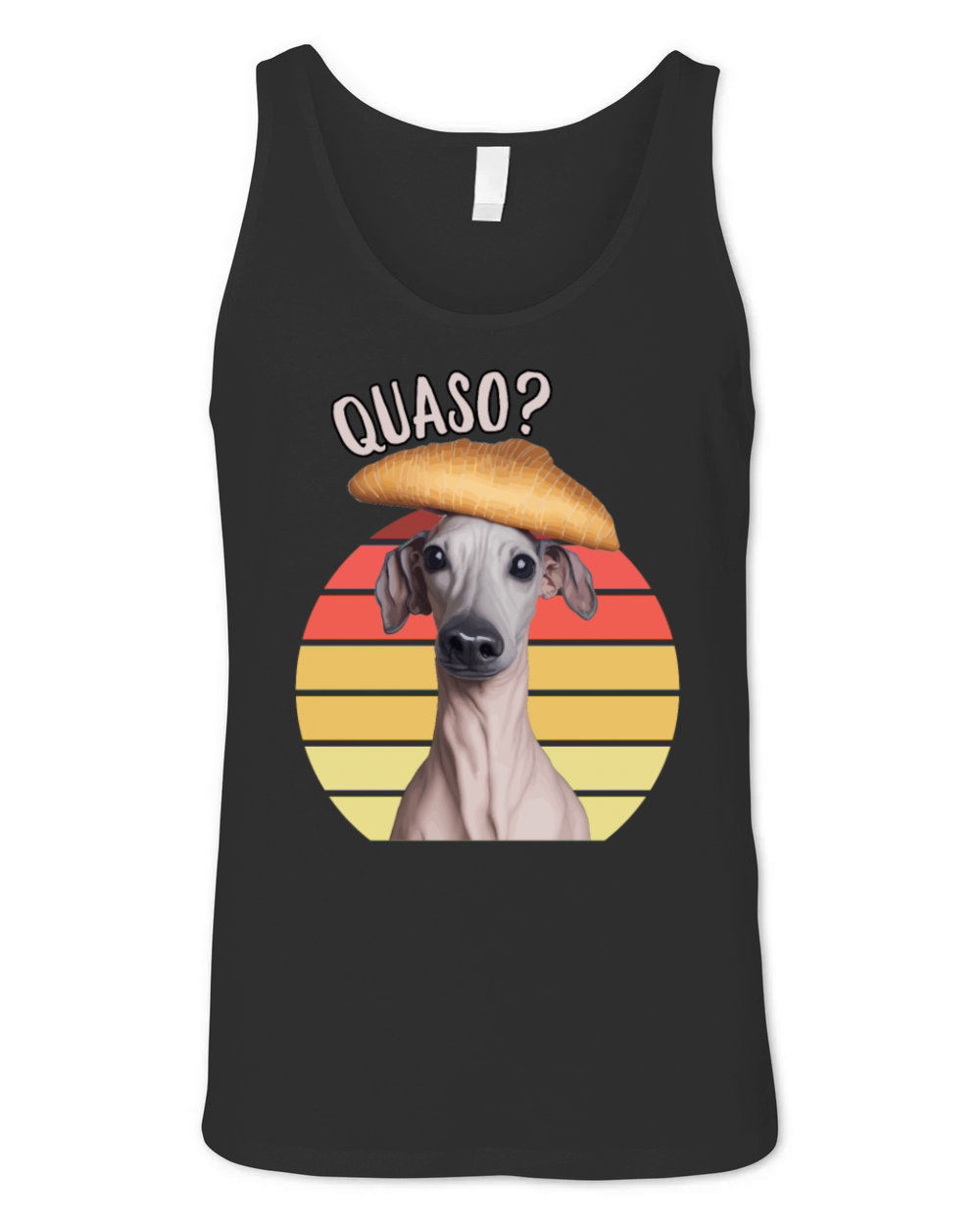 Quaso Meme for Women Croissant Vintage Unisex Jersey Tank