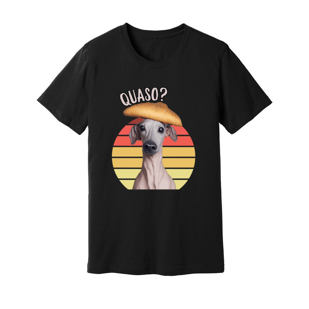 Quaso Meme for Women Croissant Vintage Unisex Jersey Tee