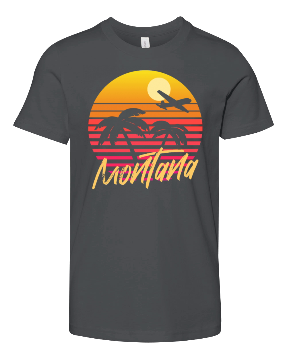 Montana Usa Staate Youth Unisex Jersey Tee