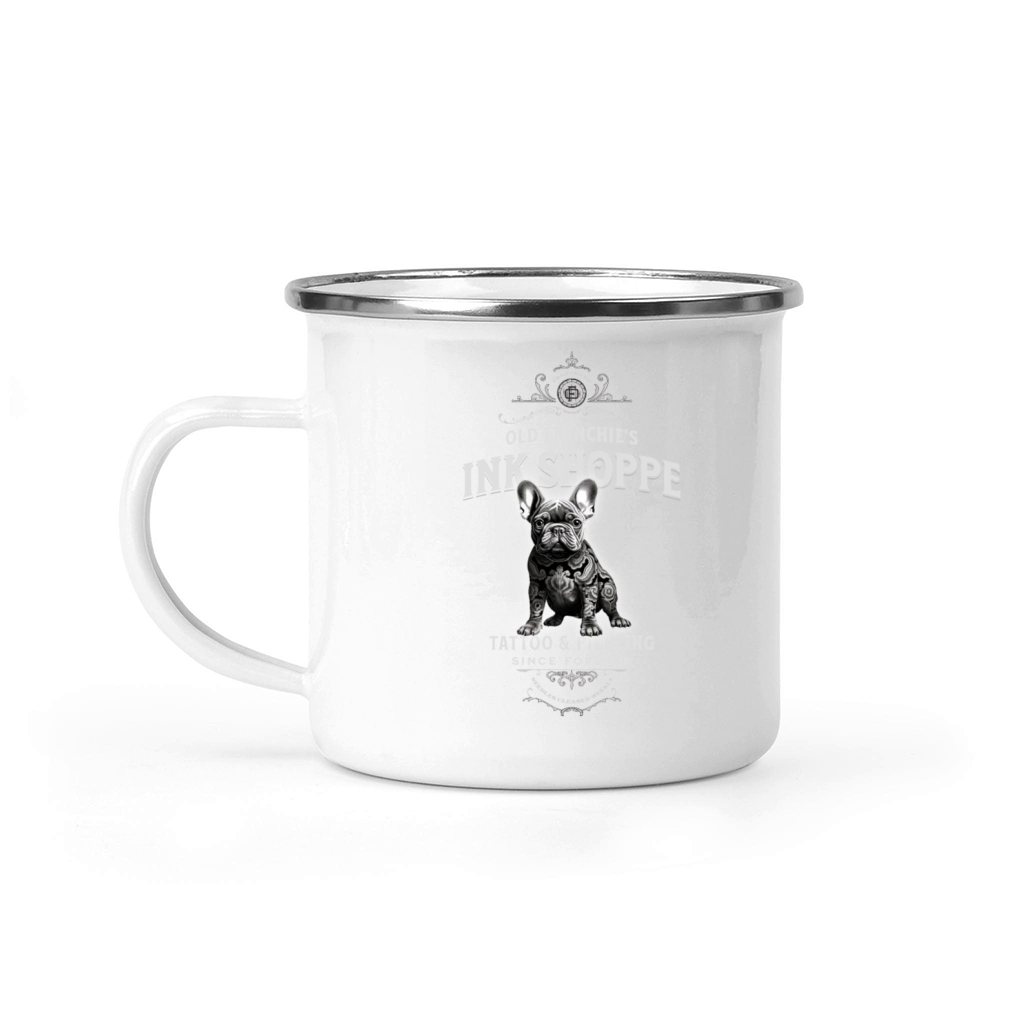 Old Frenchies Ink Shoppe Camping Mug