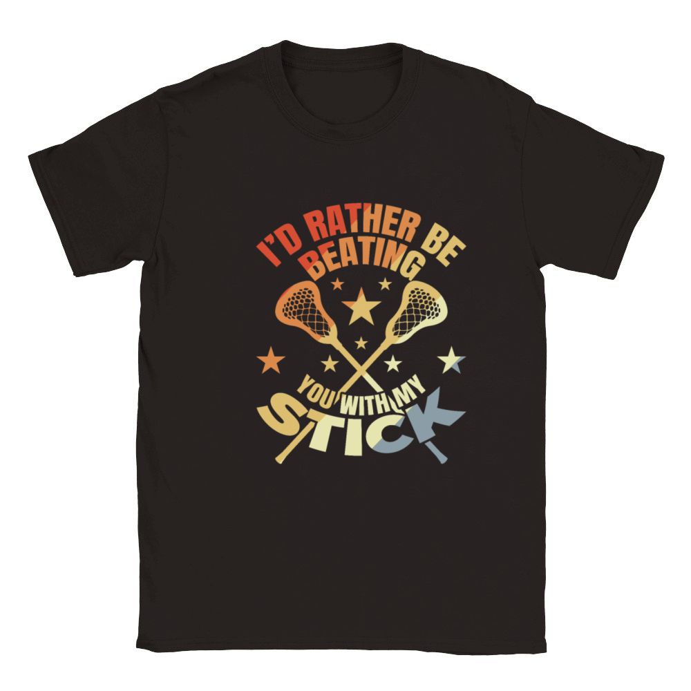 Funny Lacrosse Joke Classic Kids Crewneck T-shirt