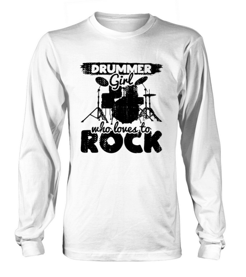 Female Drummer Long sleeved Unisex