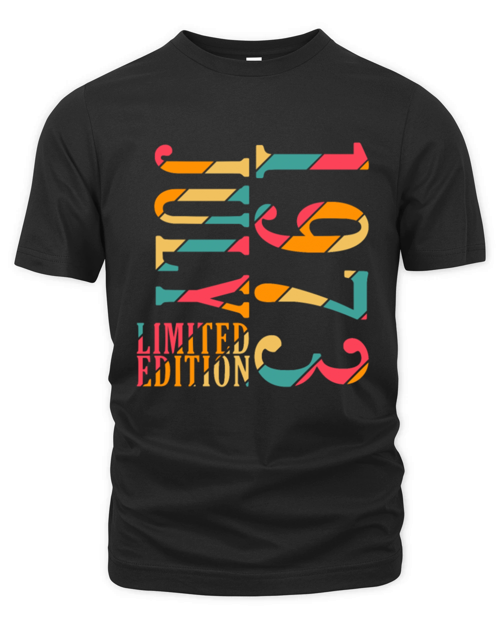 July 1973 limited edition vintage year of birth Organic Unisex T-shirt