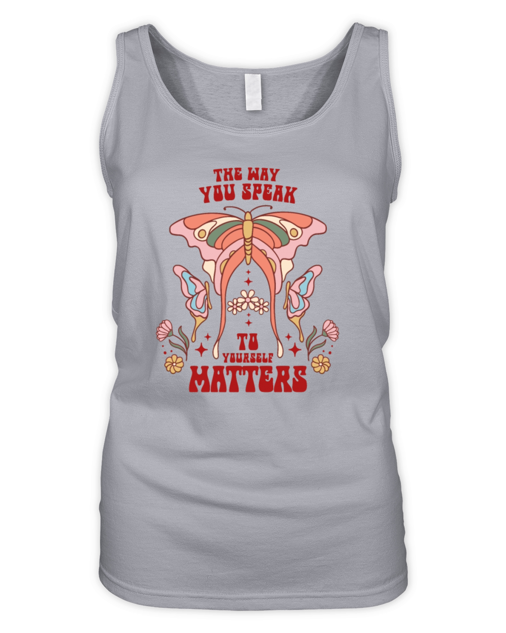 Boho the way you speak yourself matters Organic Women's Tank Top