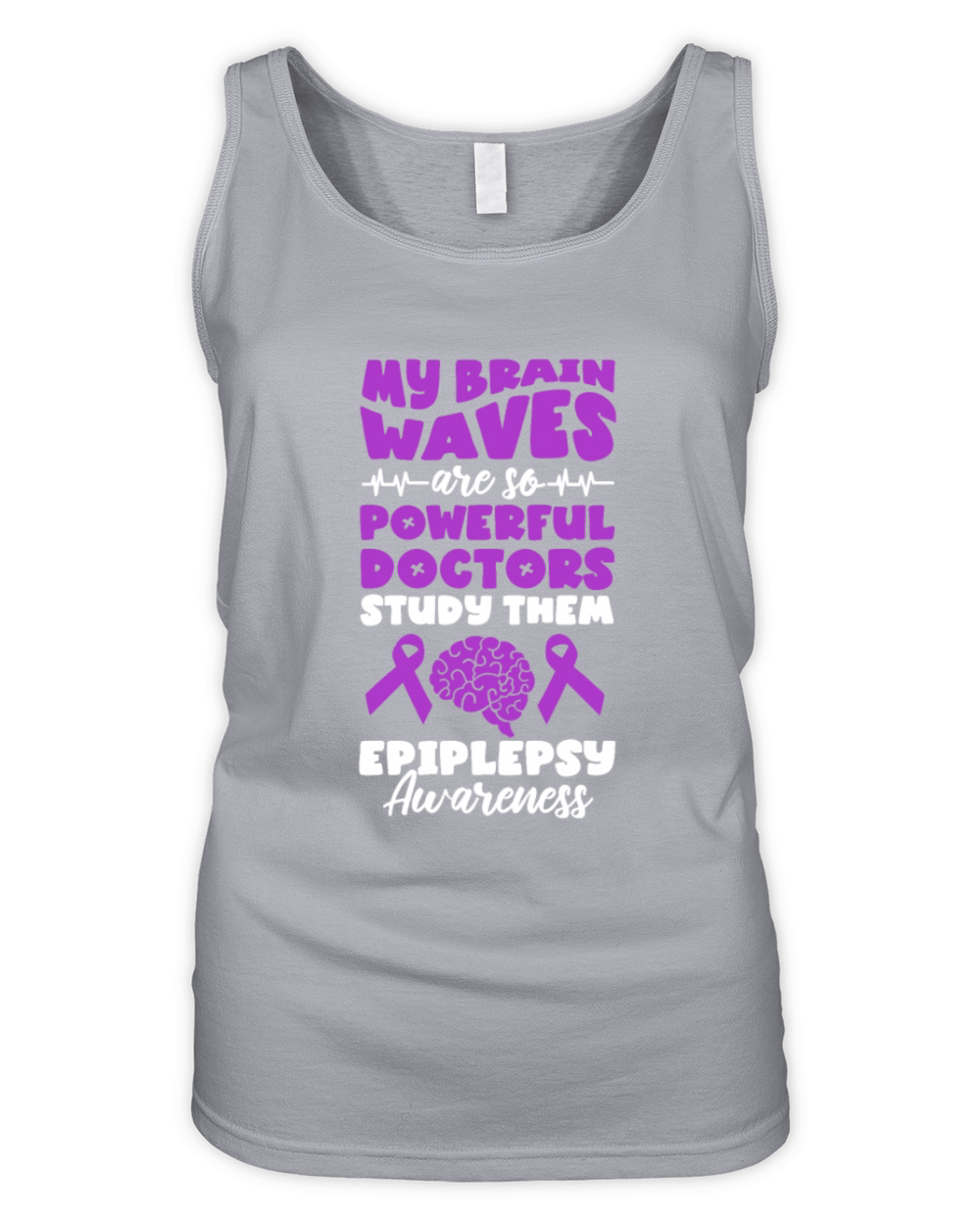 My Brain Waves Are So Powerful Doctors Study Them Organic Women's Tank Top