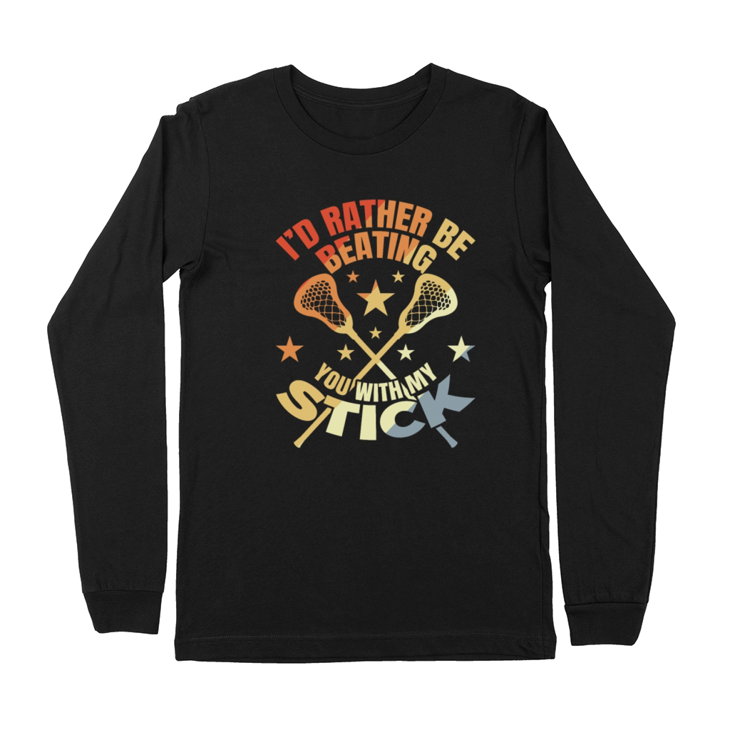 Funny Lacrosse Joke Premium Long Sleeve