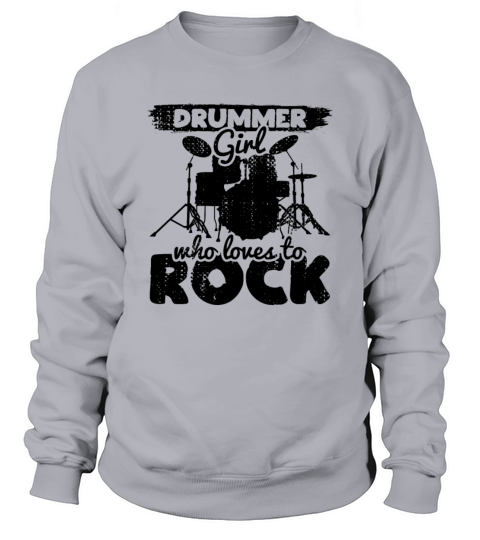 Female Drummer Sweatshirt Unisex