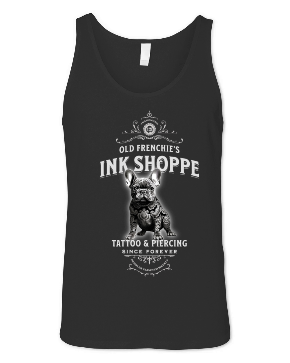 Old Frenchies Ink Shoppe Unisex Jersey Tank