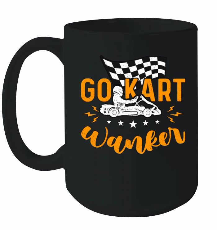 Kart Racing Go Kart Karting Racetrack Motorsport Ceramic Mug