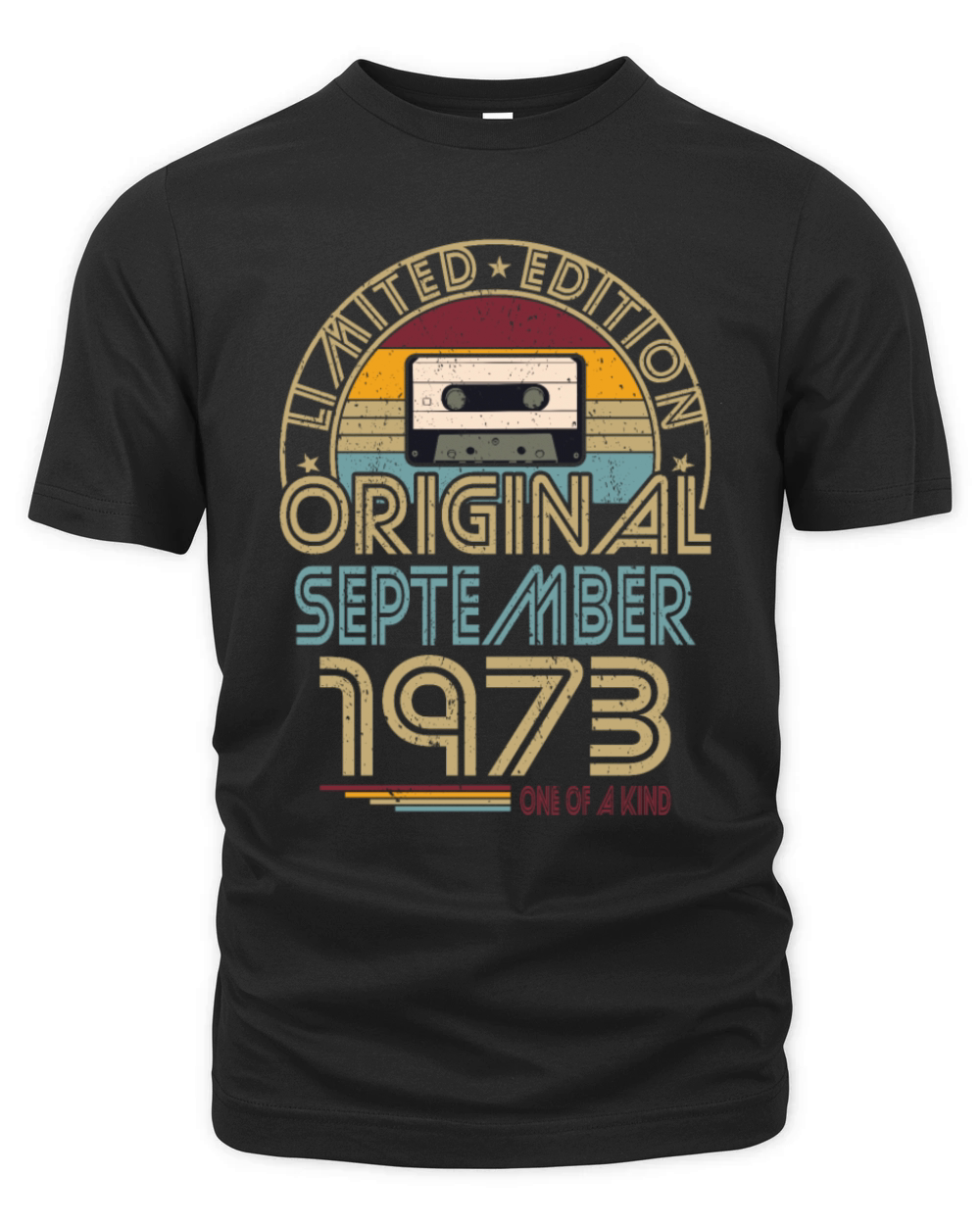 50th birthday september 1973 original 1973 Organic Unisex T-shirt