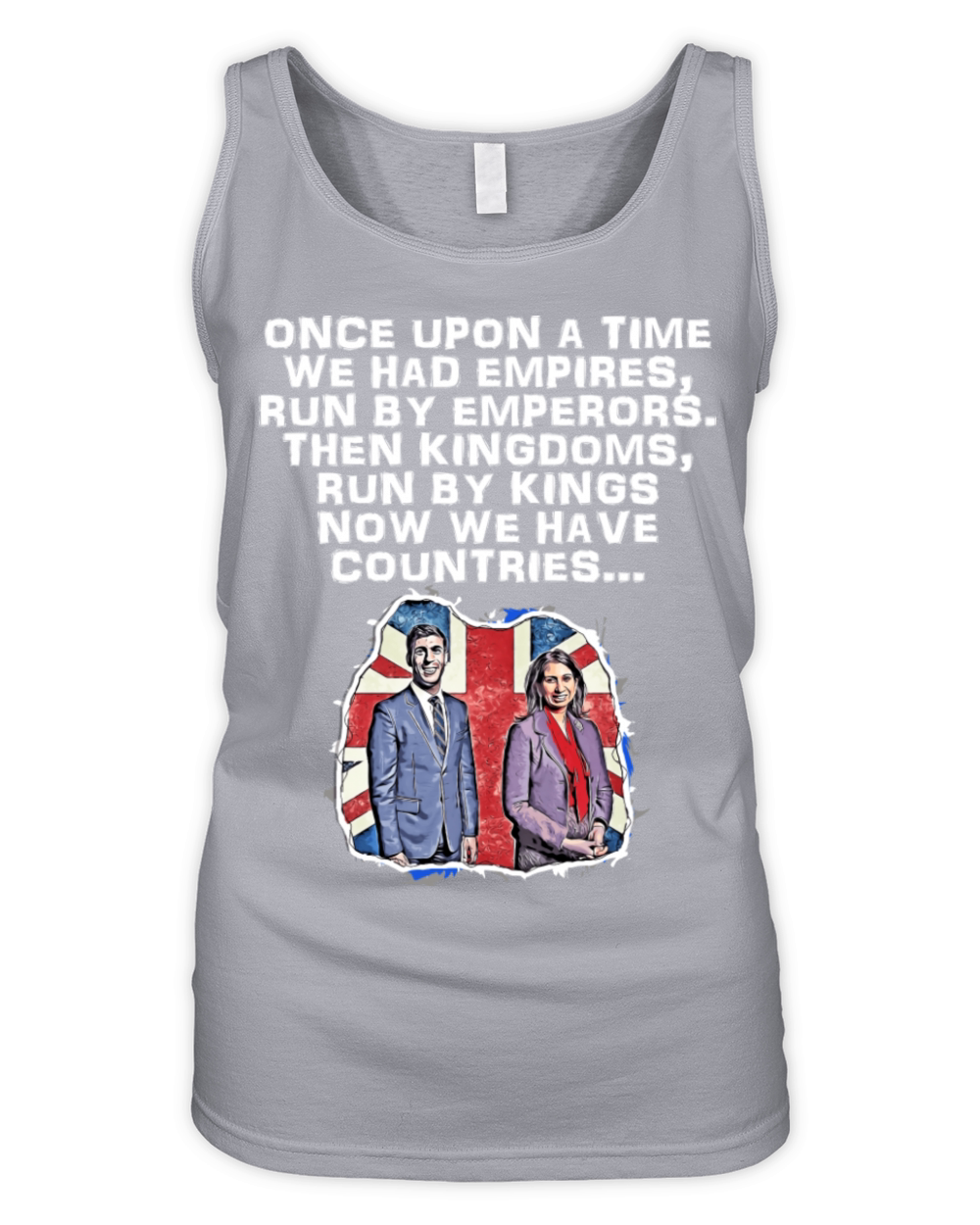 Funny British Tories Very Little Help Anti Tory Organic Women's Tank Top