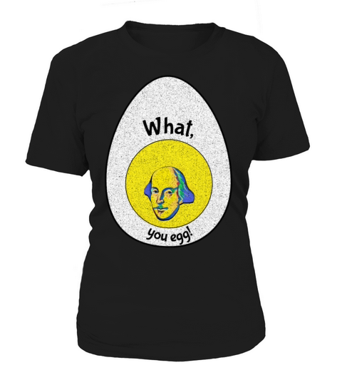 What You Egg Macbeth Quotation Distressed On Back Women's T-Shirt