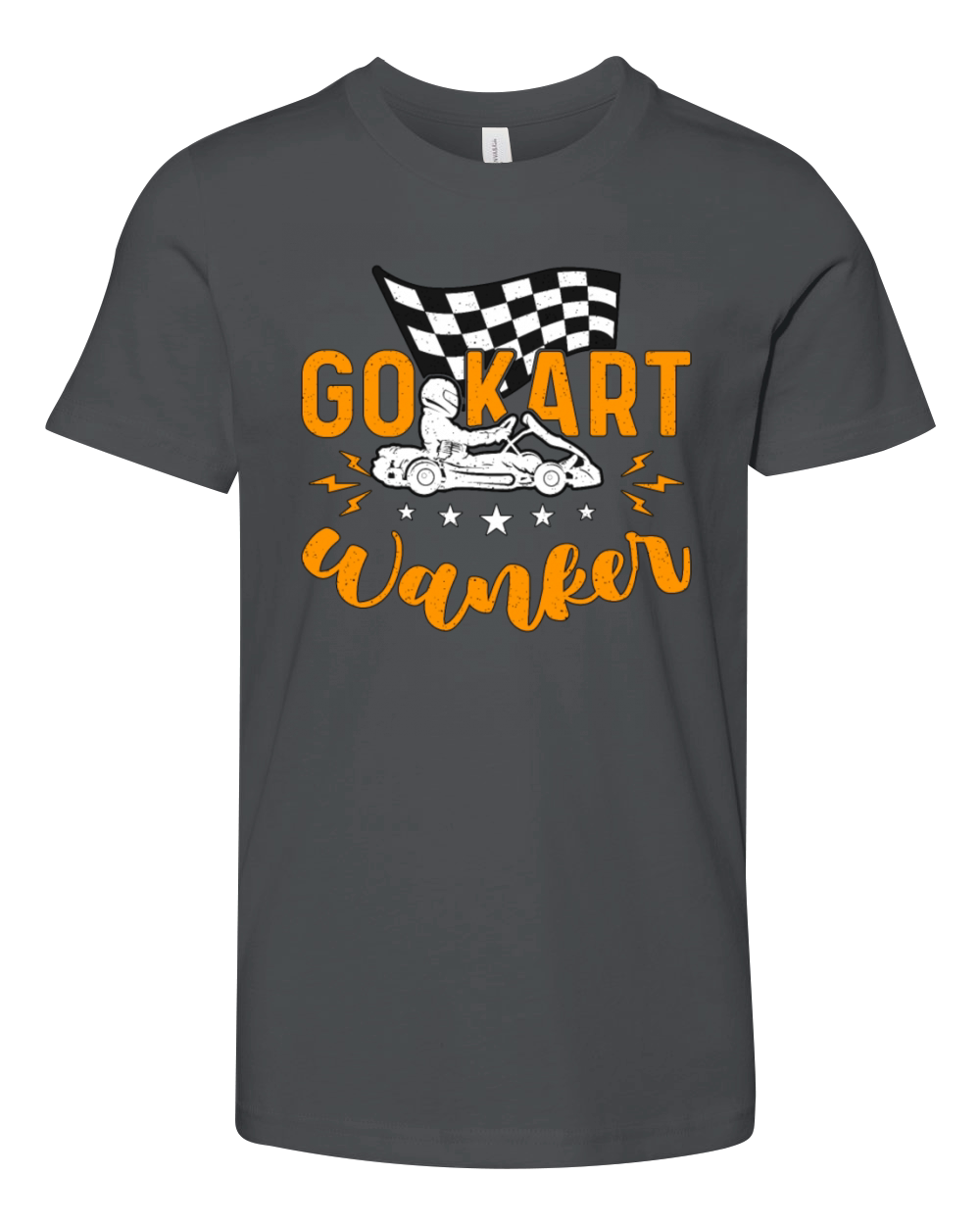 Kart Racing Go Kart Karting Racetrack Motorsport Youth Unisex Jersey Tee