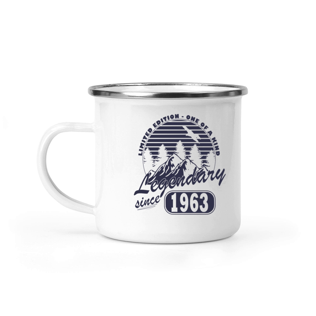 Legend since 1963 Birthday gift 1963 Camping Mug