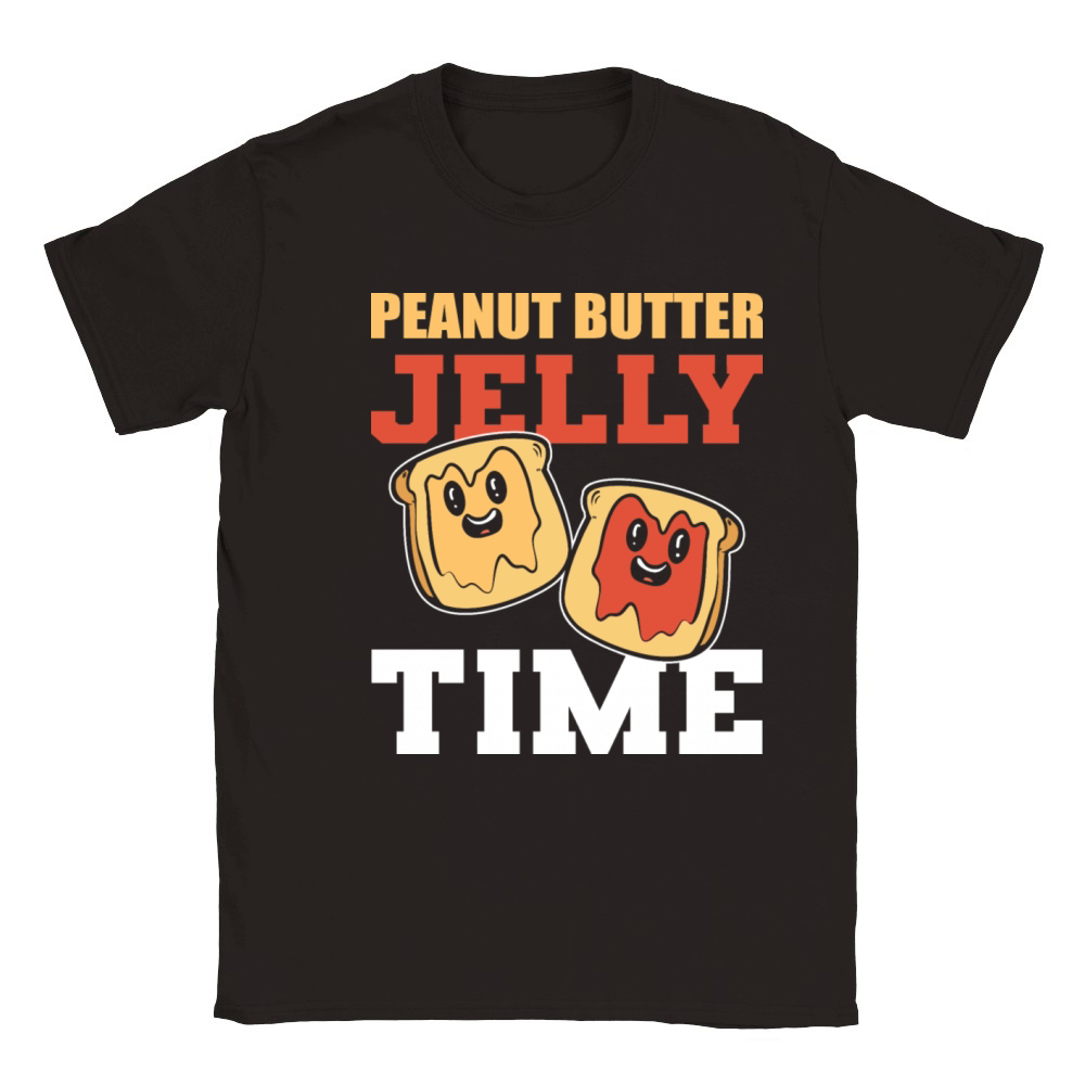 Butter Jelly Time Husband or Wife Gift Classic Kids Crewneck T-shirt