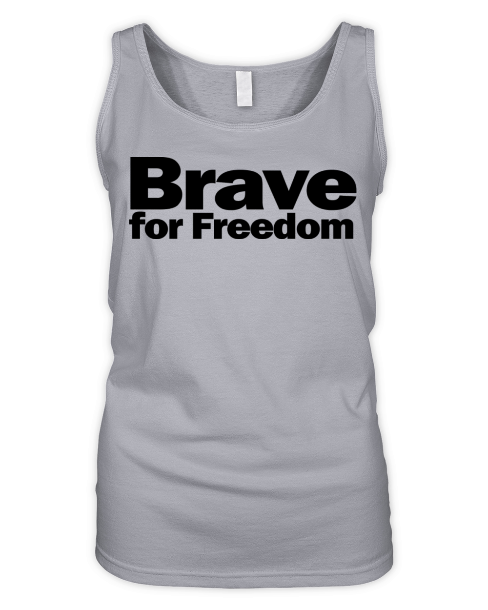Brave for Freedom 1A Organic Women's Tank Top