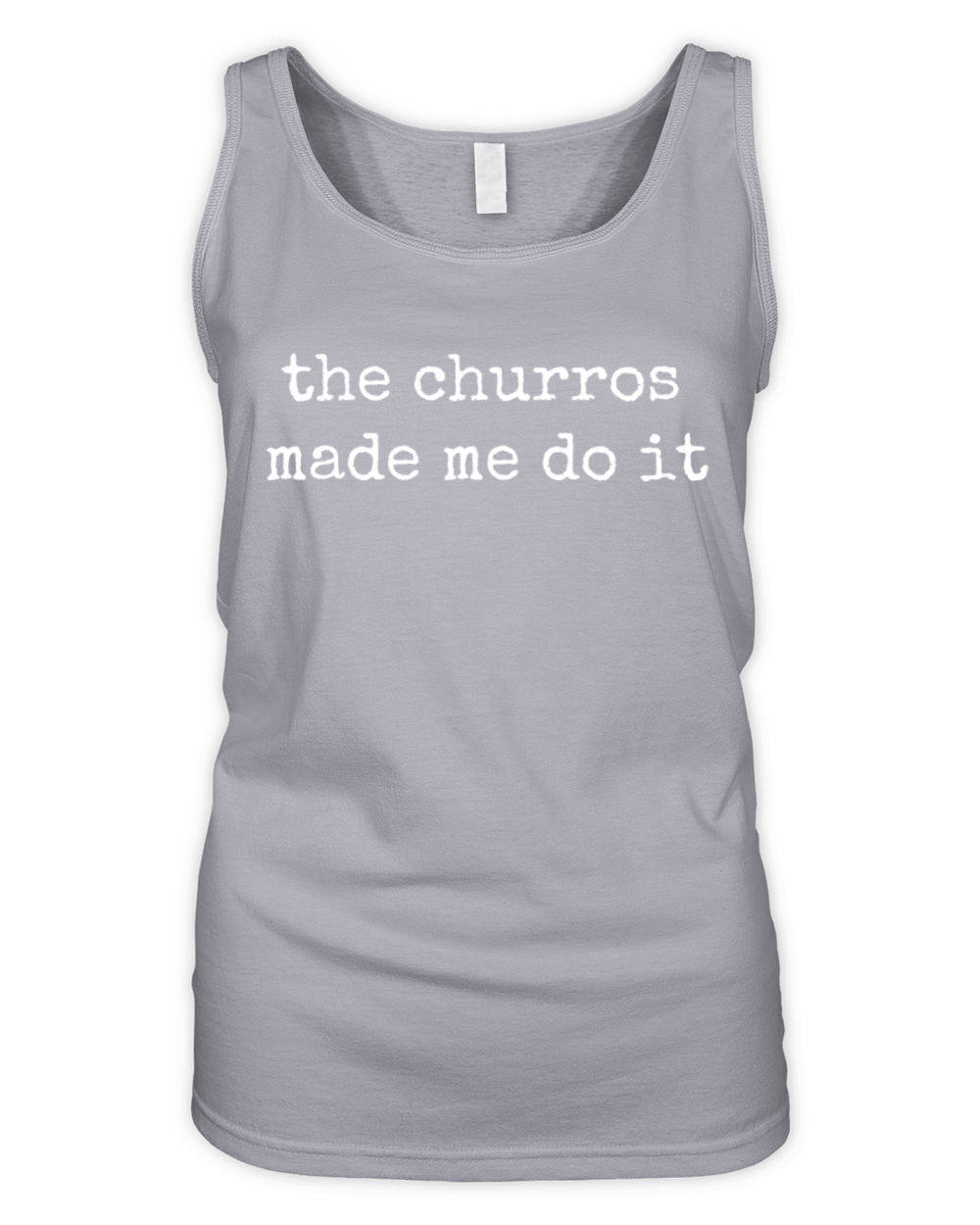 The Churros Made Me Do It Vintage Churro Organic Women's Tank Top