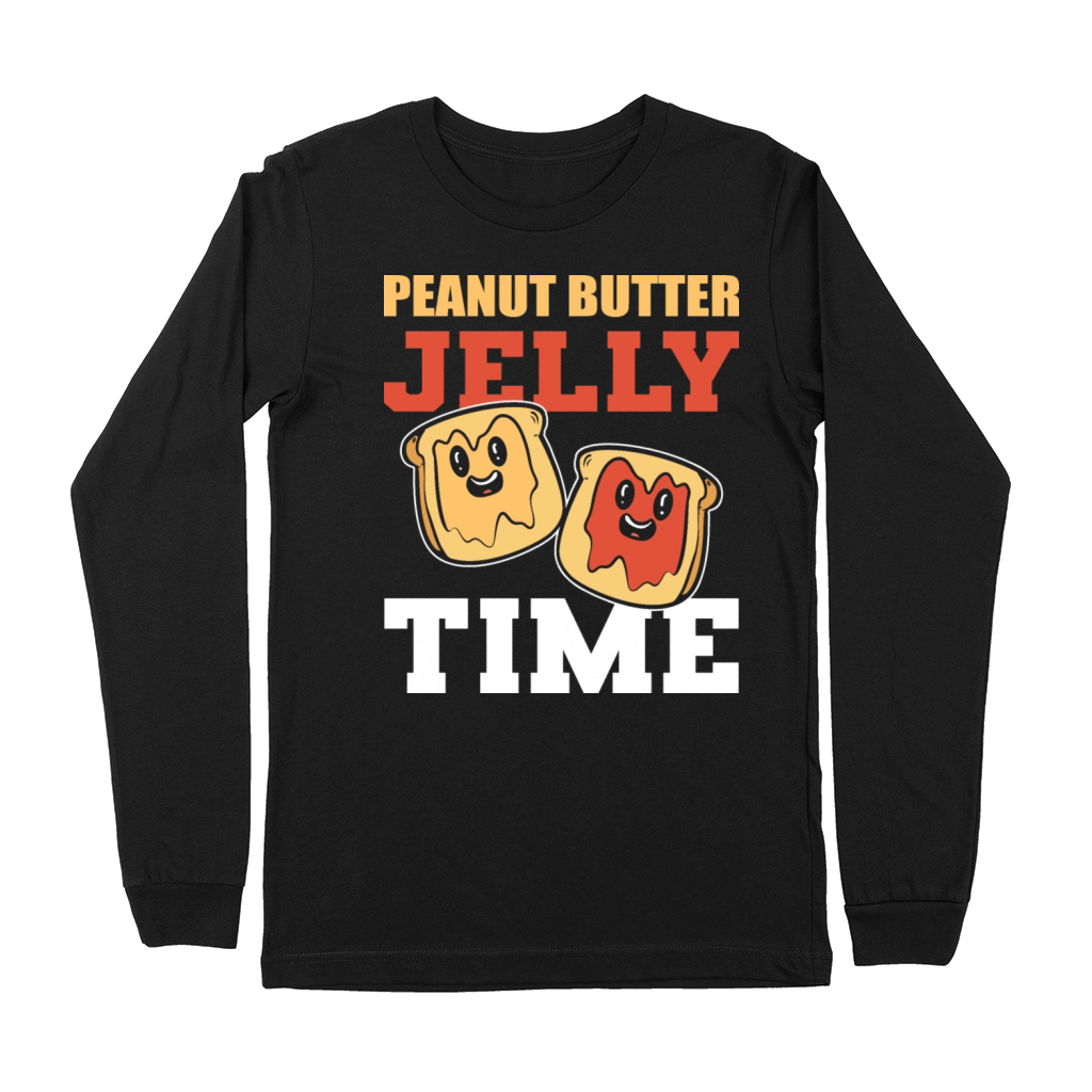 Butter Jelly Time Husband or Wife Gift Premium Long Sleeve