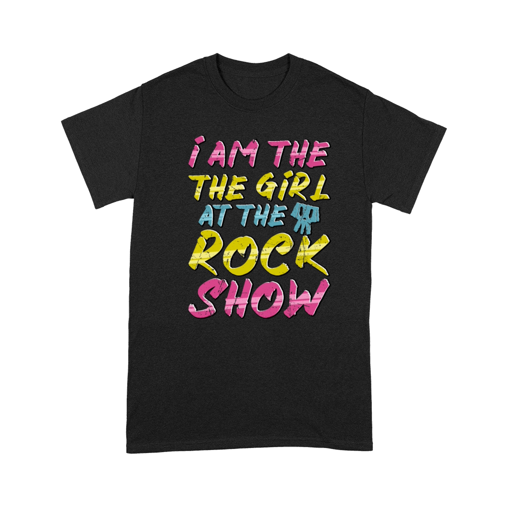I Am The Girl at The Rock Show - Music Lover Premium T-shirt