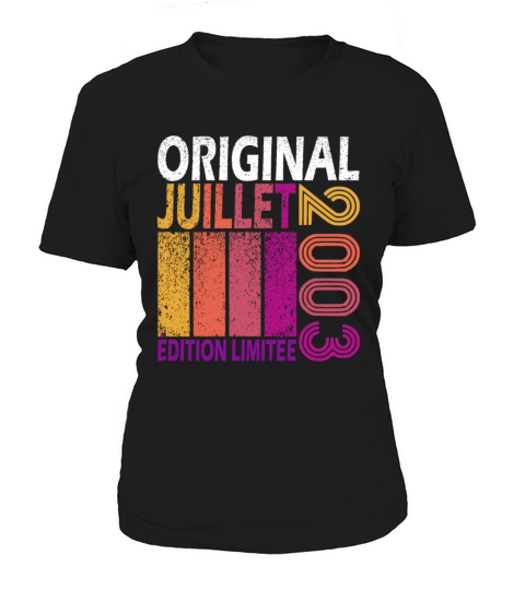 20th birthday man original July vintage 2003 Women's T-Shirt