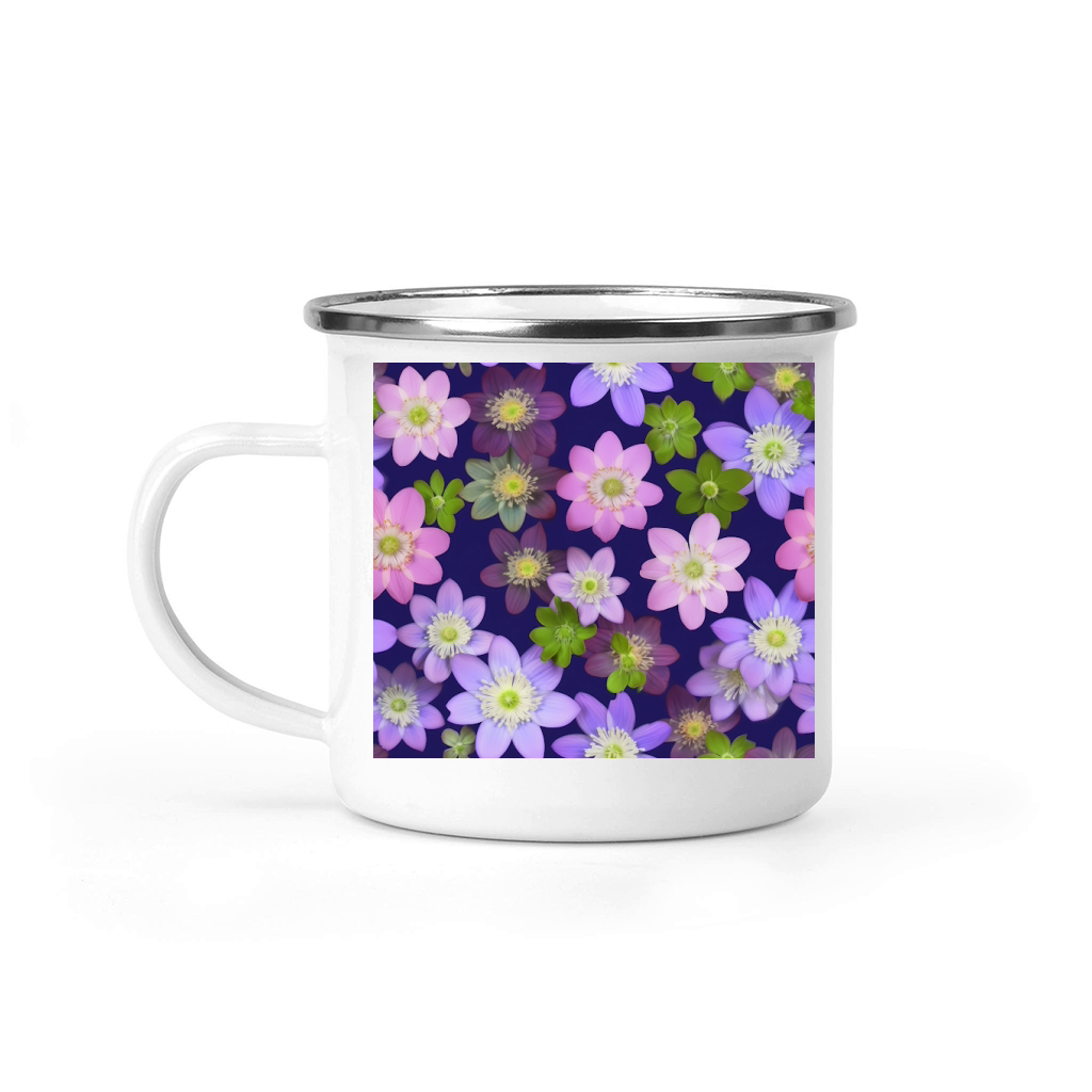 3D Hepatica Tumbler Wrap Camping Mug