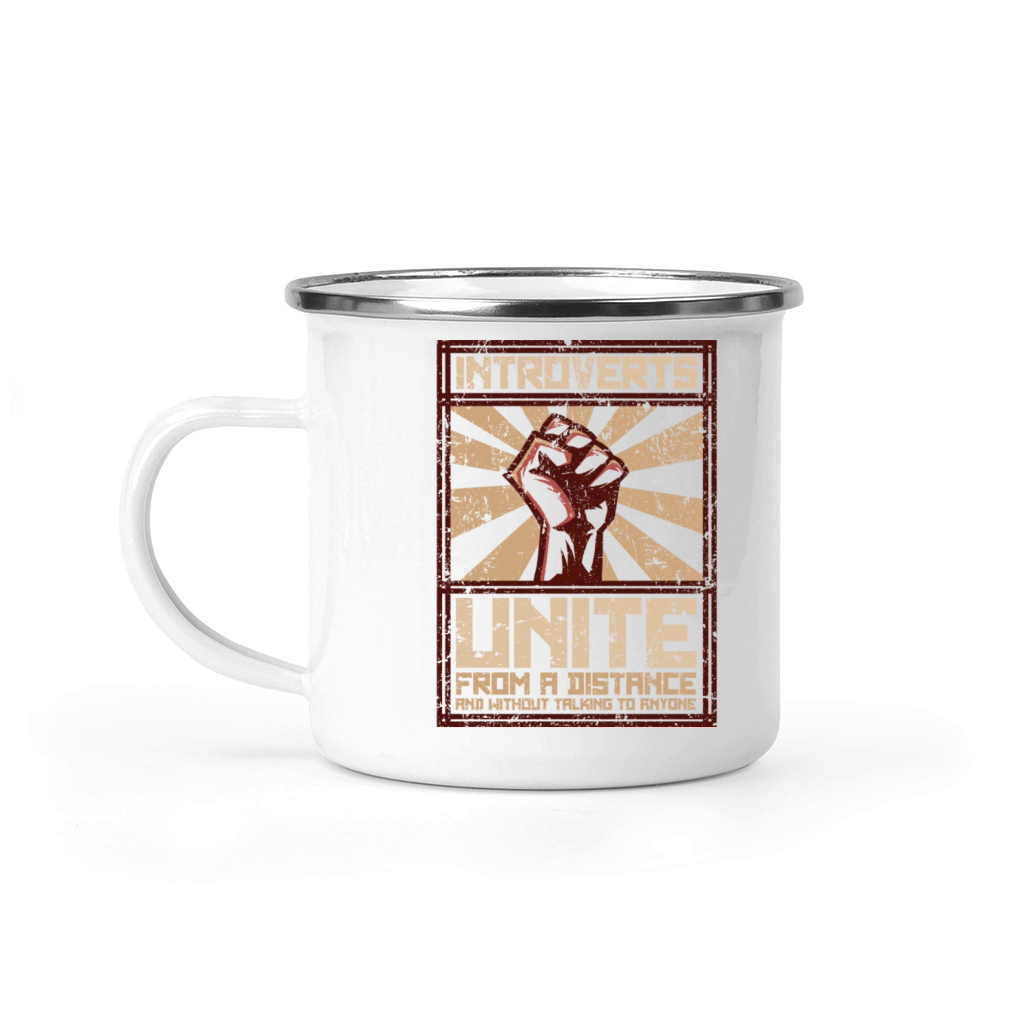 Introverts Unite Camping Mug