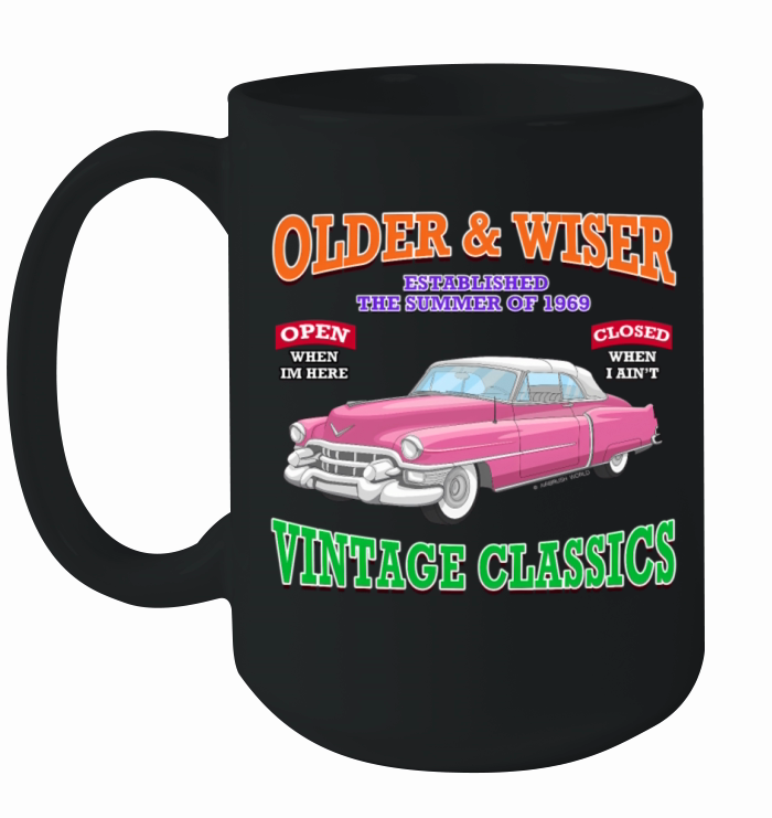 Car Garage Hot Rod Novelty Ceramic Mug