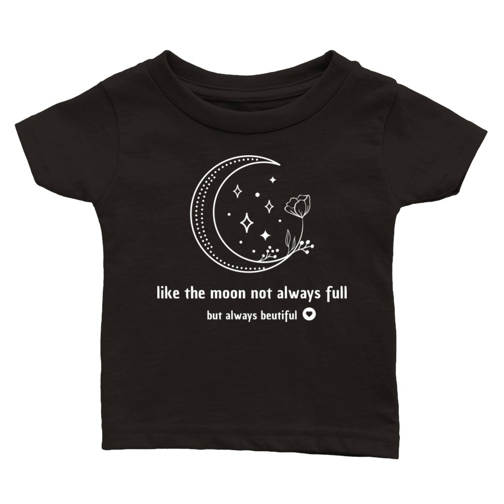 moon design Classic Baby Crewneck T-shirt