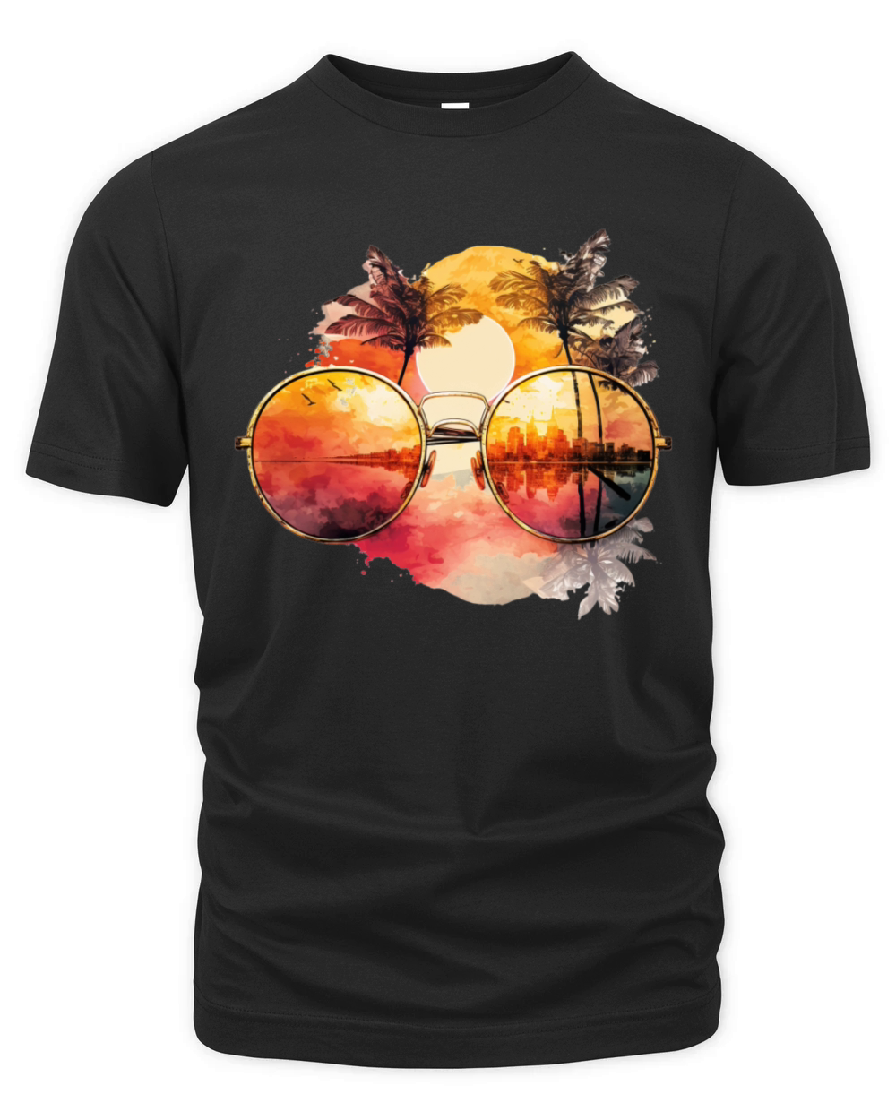 Vintage Sunglasses Organic Unisex T-shirt