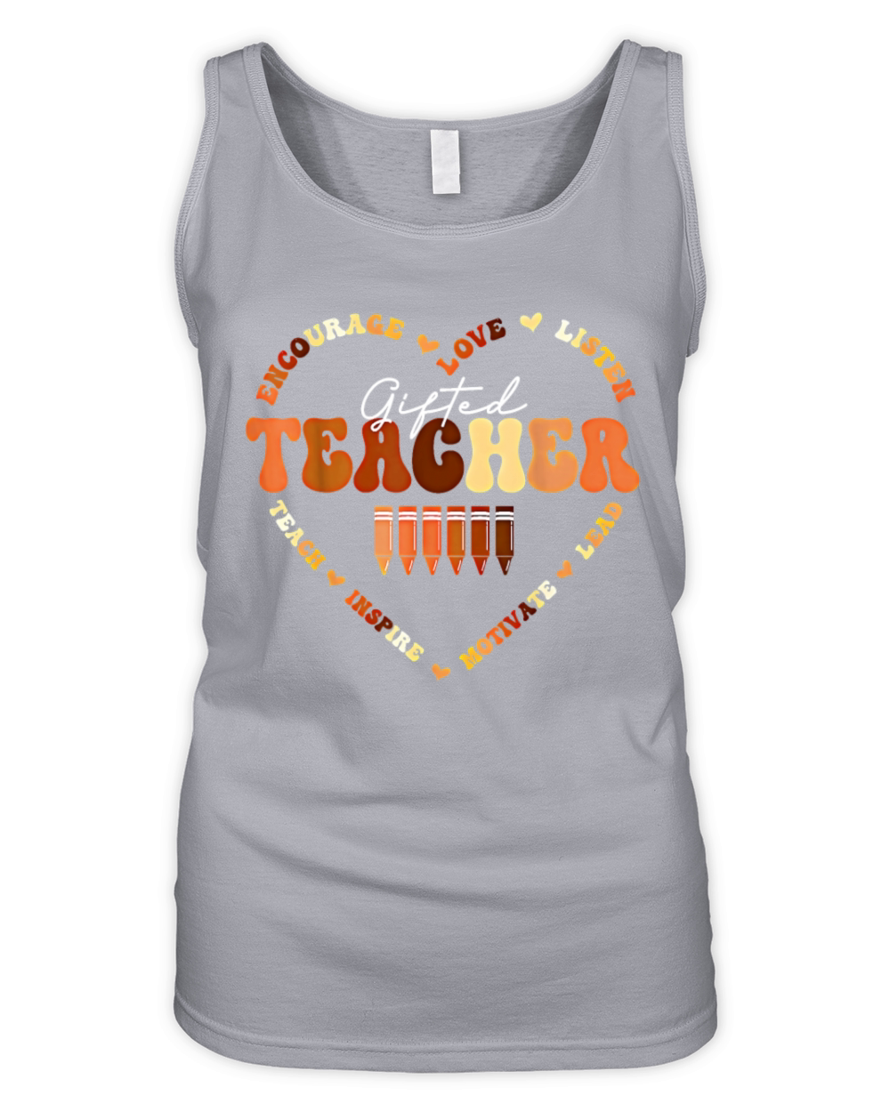 Back to School Black History Month Gifted Teacher Organic Women's Tank Top