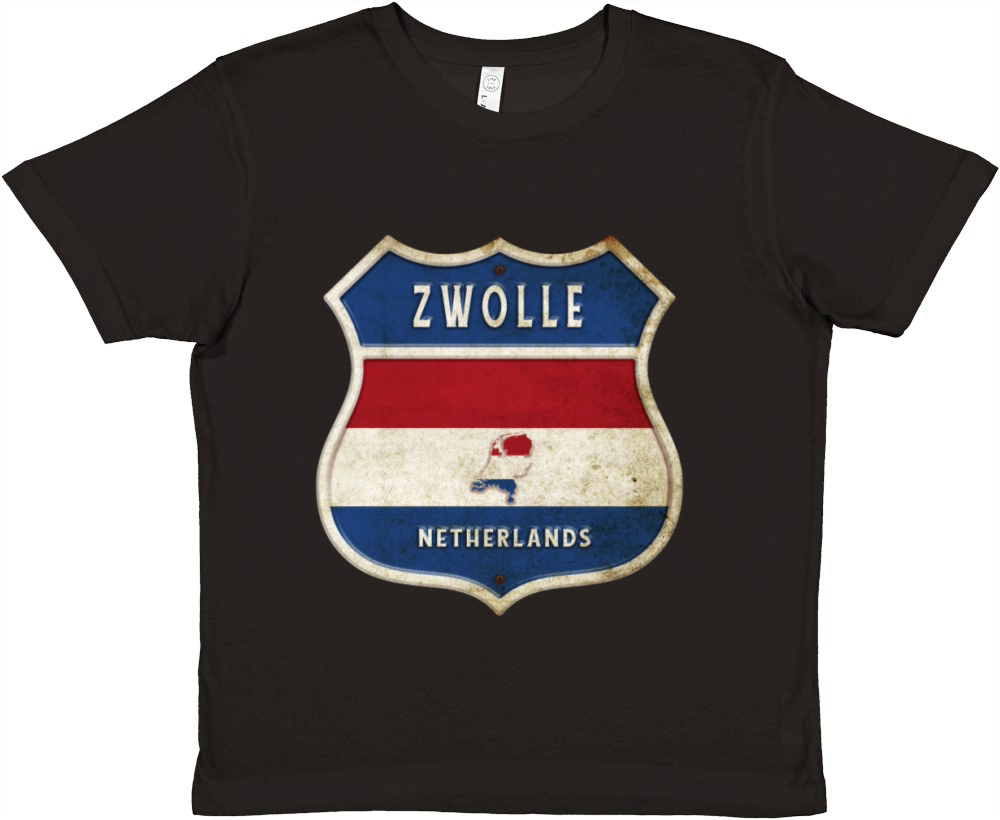 Zwolle Netherlands coat of arms design Premium Kids Crewneck T-shirt