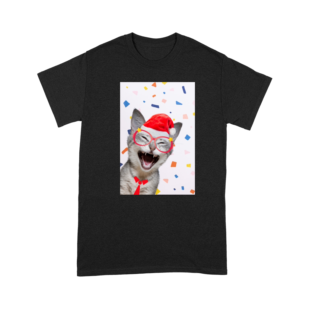 Lovely Animal Holiday Festival Cat Premium T-shirt