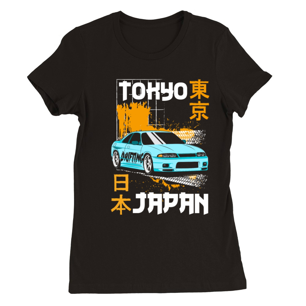 Japan Premium Womens Crewneck T-shirt