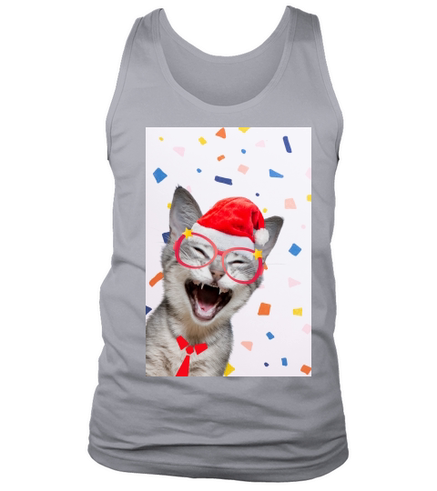 Lovely Animal Holiday Festival Cat Tank Top Unisex