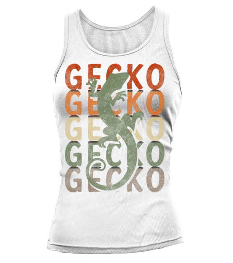 Geckos Tropics Animal Lizard Lovers Tank top Woman