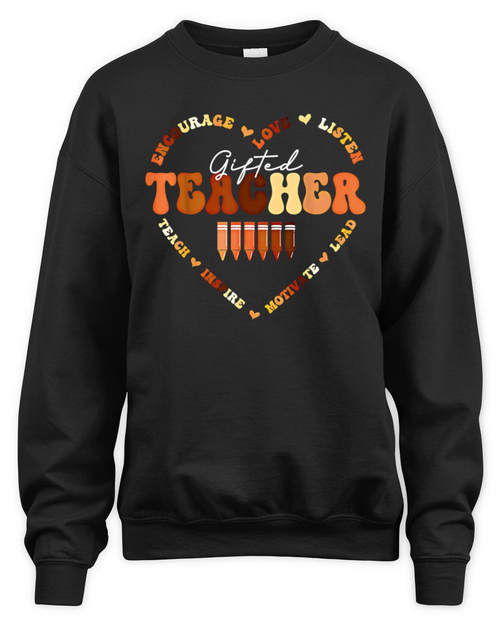 Back to School Black History Month Gifted Teacher Unisex Premium Crewneck Sweatshirt