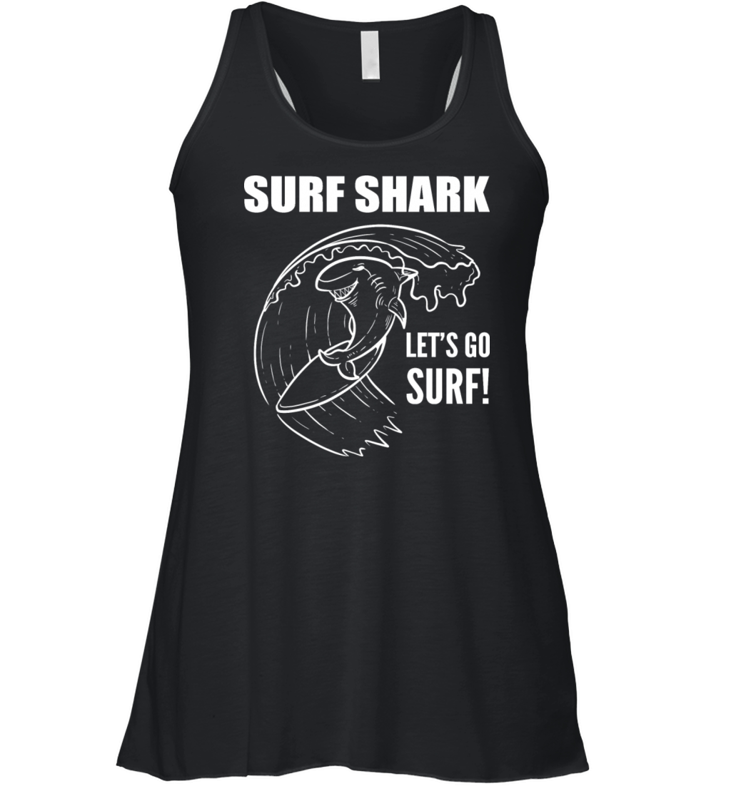 Lets Go Surf Kite Surfers Gift Women's Flowy Tank Top