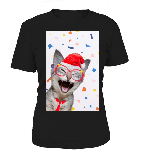 Lovely Animal Holiday Festival Cat Women's T-Shirt