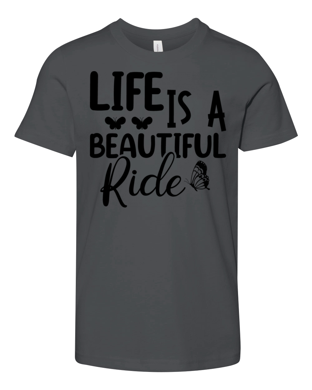 Life Is A Beautiful Ride Youth Unisex Jersey Tee
