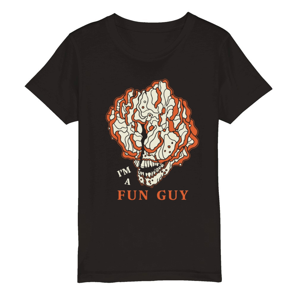 I m A Fun Guy Organic Kids Crewneck T-shirt