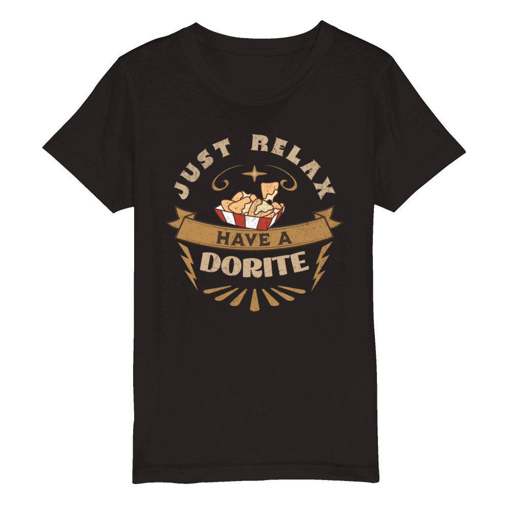 Just Relax Have A Dorite Organic Kids Crewneck T-shirt