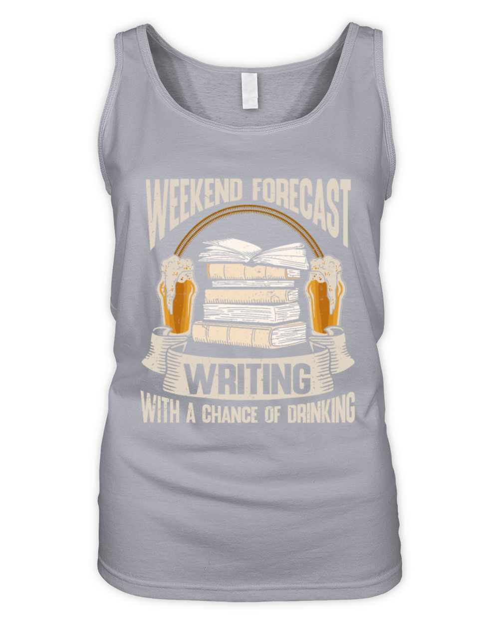 Author Gift Writing Quote Bookworm Author Organic Women's Tank Top