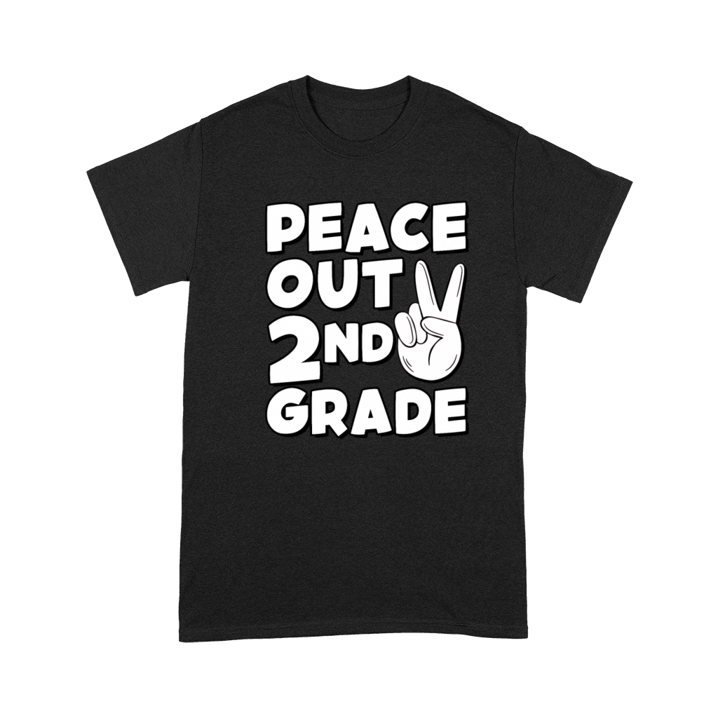 Peace Out 2nd Grade Premium T-shirt