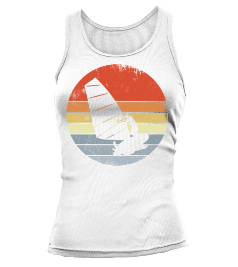 Vintage Windsurfer Sketch Tank top Woman