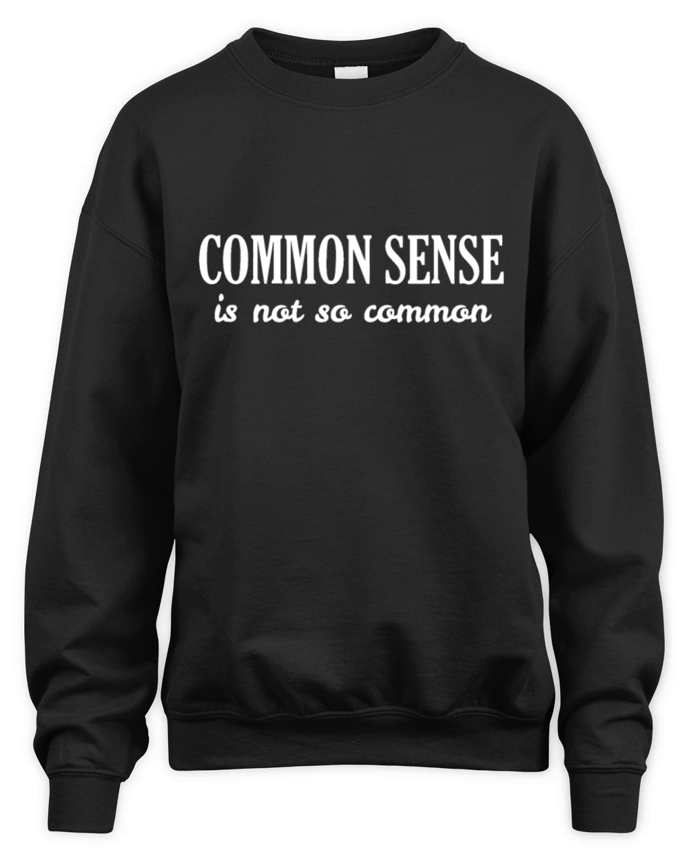 Common sense is not so common Unisex Premium Crewneck Sweatshirt