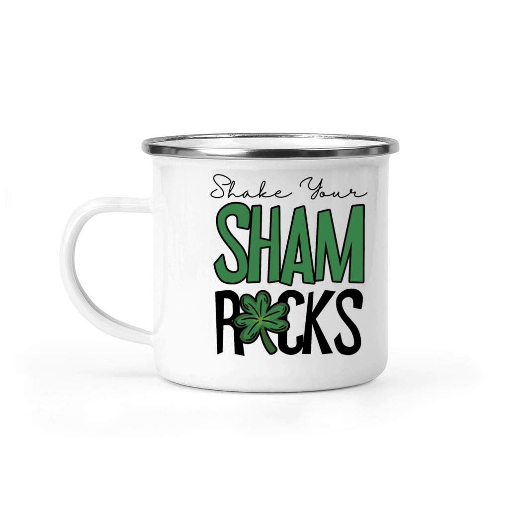 Funny Irish Saint Patricks Day Shake Your Camping Mug